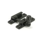 From The Anvil Window Furniture Aged Bronze / Sash Window Quadrant Fasteners / Yes From The Anvil - Aged Bronze Prestbury Quadrant Fastener - Narrow