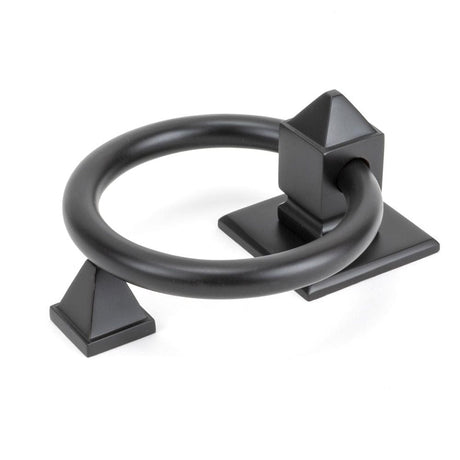 From The Anvil Door Furniture Aged Bronze / Ring Door Knocker From The Anvil - Aged Bronze Ring Door Knocker