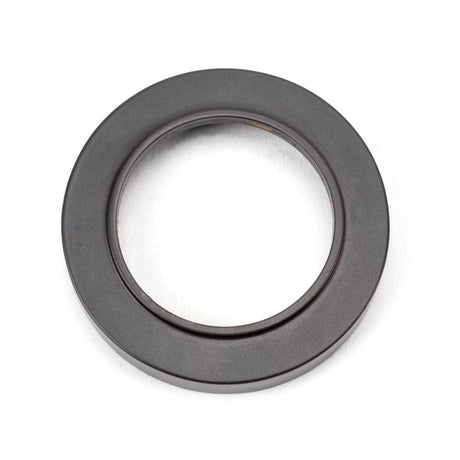 From The Anvil Door Furniture Aged Bronze / Euro Profile Escutcheons From The Anvil - Aged Bronze Round Euro Escutcheon (Plain)