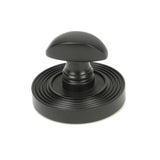 From The Anvil Door Furniture Aged Bronze / No From The Anvil - Aged Bronze Round Thumbturn Set (Beehive)
