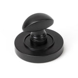 From The Anvil Door Furniture Aged Bronze / No From The Anvil - Aged Bronze Round Thumbturn Set (Plain)