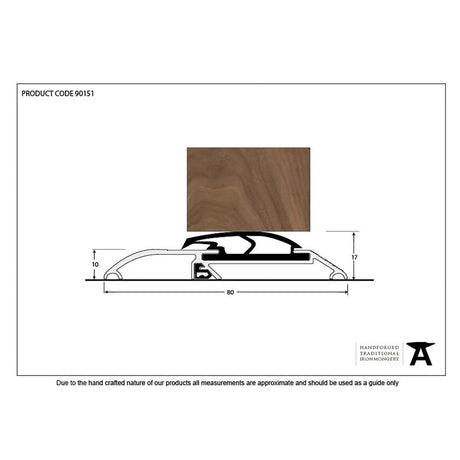 From The Anvil Accessories Satin Anodised Aluminium / Thresholds / 1219mm From The Anvil - Aluminium 1219mm Threshex Sill