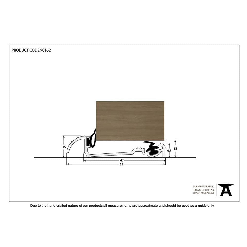 From The Anvil Accessories Satin Anodised Aluminium / Thresholds / 2134mm From The Anvil - Aluminium 2134mm Macclex 15/2 Threshold