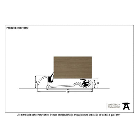 From The Anvil Accessories Satin Anodised Aluminium / Thresholds / 2134mm From The Anvil - Aluminium 2134mm Macclex 15/2 Threshold