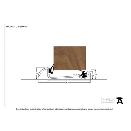 From The Anvil Accessories Satin Anodised Aluminium / Thresholds / 914mm From The Anvil - Aluminium 914mm Macclex 15/2 Threshold