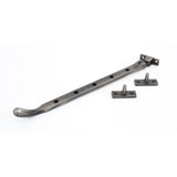From The Anvil Window Furniture Antique Pewter / 12"/300mm From The Anvil - Antique Pewter 12" Peardrop Stay