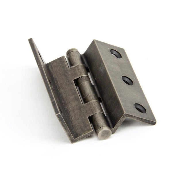 From The Anvil Hinges Antique Pewter / Stormproof Hinges / 2.5" (64mm) From The Anvil - Antique Pewter 2ÃƒÆ’Ã¢â‚¬Å¡Ãƒâ€šÃ‚Â½" Stormproof Hinge 1951 (pair)