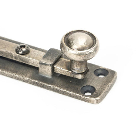 From The Anvil Accessories Antique Pewter / Straight Surface Bolts / 100mm / 4" From The Anvil - Antique Pewter 4" Universal Bolt
