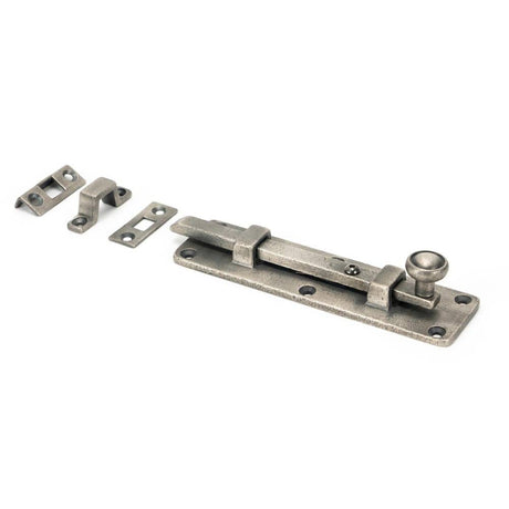From The Anvil Accessories Antique Pewter / Straight Surface Bolts / 150mm / 6" From The Anvil - Antique Pewter 6" Universal Bolt