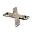 From The Anvil Door Furniture Antique Pewter / Letters / X From The Anvil - Antique Pewter Letter X