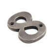 From The Anvil Door Furniture Antique Pewter / Numerals / 8 From The Anvil - Antique Pewter Numeral 8