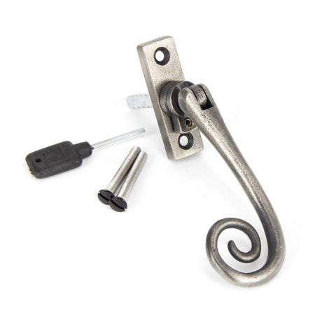 From The Anvil Window Furniture Antique Pewter / Left Hand / Yes From The Anvil - Antique Pewter Slim Monkeytail Espag - LH