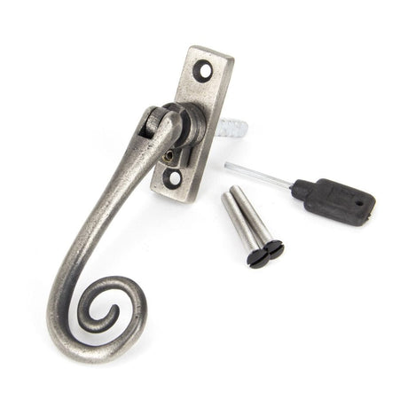 From The Anvil Window Furniture Antique Pewter / Right Hand / Yes From The Anvil - Antique Pewter Slim Monkeytail Espag - RH