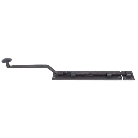 From The Anvil Accessories Beeswax / Straight Surface Bolts / 250mm / 10" From The Anvil - Beeswax 10" French Door Bolt