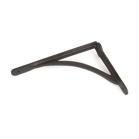 From The Anvil Accessories Beeswax / Shelf Brackets / 10 x 7" From The Anvil - Beeswax 10'' x 7'' Curved Shelf Bracket