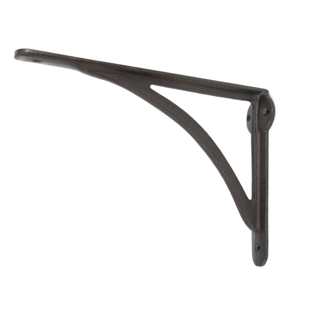 From The Anvil Accessories Beeswax / Shelf Brackets / 10 x 7" From The Anvil - Beeswax 10'' x 7'' Curved Shelf Bracket