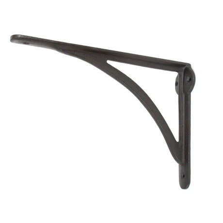 From The Anvil Accessories Beeswax / Shelf Brackets / 10 x 7" From The Anvil - Beeswax 10'' x 7'' Curved Shelf Bracket