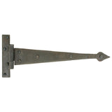 From The Anvil Hinges Beeswax / Tee Hinges / 12" (304mm) From The Anvil - Beeswax 12" Arrow Head T Hinge (pair)