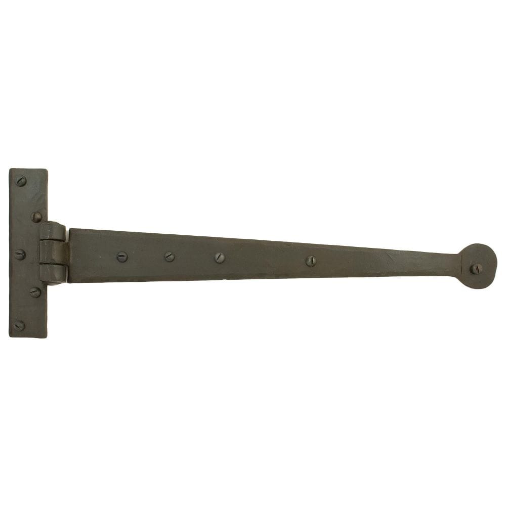 From The Anvil Hinges Beeswax / Tee Hinges / 15" (381mm) From The Anvil - Beeswax 15" Penny End T Hinge (pair)