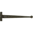 From The Anvil Hinges Beeswax / Tee Hinges / 18" (457mm) From The Anvil - Beeswax 18" Penny End T Hinge (pair)