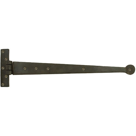 From The Anvil Hinges Beeswax / Tee Hinges / 18" (457mm) From The Anvil - Beeswax 18" Penny End T Hinge (pair)