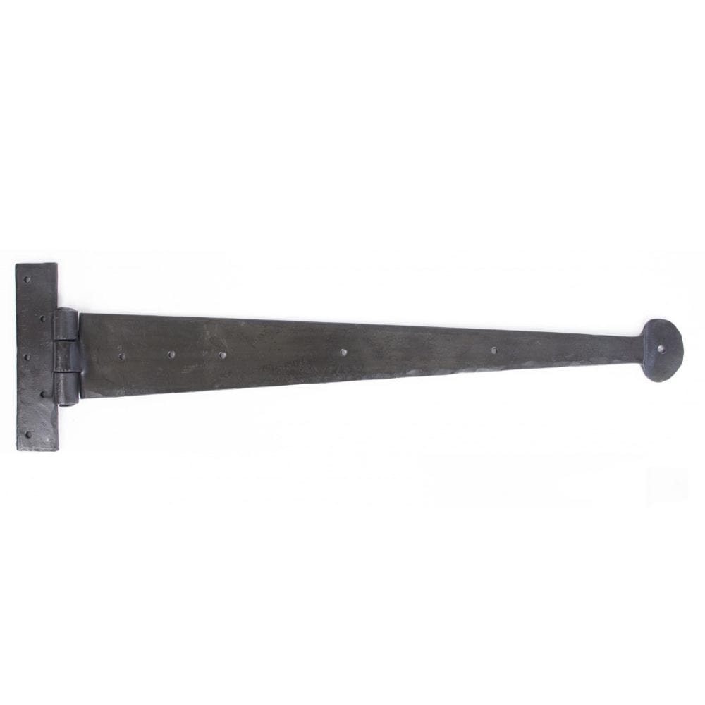 From The Anvil Hinges Beeswax / Tee Hinges / 22" (559mm) From The Anvil - Beeswax 22" Penny End T Hinge (pair)