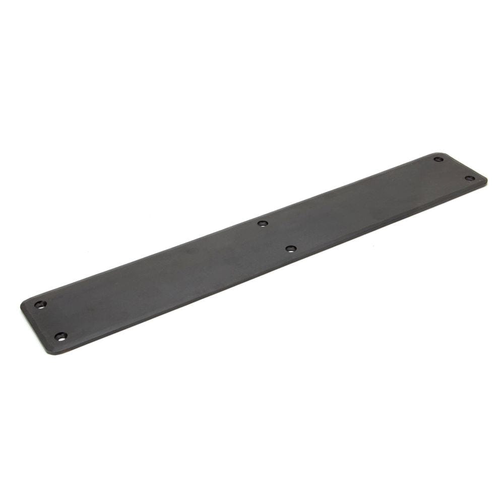 From The Anvil Door Furniture Beeswax / Finger Plates / 400 x 66mm From The Anvil - Beeswax 400mm Plain Fingerplate