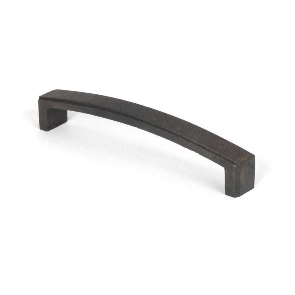 From The Anvil Cabinet Hardware Beeswax / Cabinet Pull Handles From The Anvil - Beeswax 5 1/2" Ribbed Pull Handle