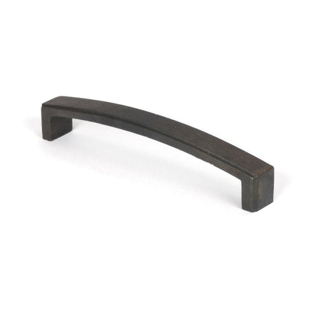 From The Anvil Cabinet Hardware Beeswax / Cabinet Pull Handles From The Anvil - Beeswax 5 1/2" Ribbed Pull Handle