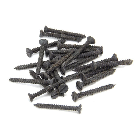 From The Anvil Accessories Beeswax / Fixing Packs From The Anvil - Beeswax 6 x 1Ãƒâ€šÃ‚Â¼" Countersunk Screws (25)