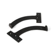 From The Anvil Window Furniture Beeswax / Quadrant Arm Stay From The Anvil - Beeswax 7" Quadrant Stay (Pair)