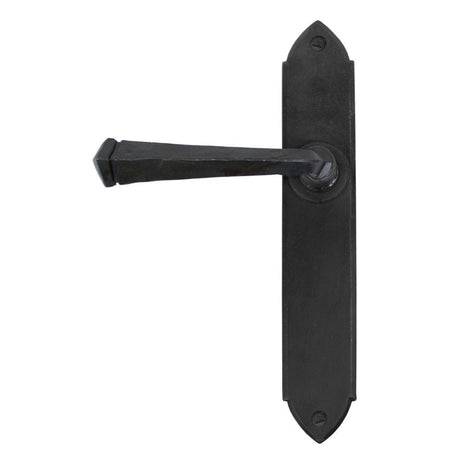 From The Anvil Door Furniture Beeswax / Latch Handles From The Anvil - Beeswax Gothic Lever Latch Set