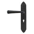 From The Anvil Door Furniture Beeswax / Std. Lock Handles From The Anvil - Beeswax Gothic Lever Lock Set