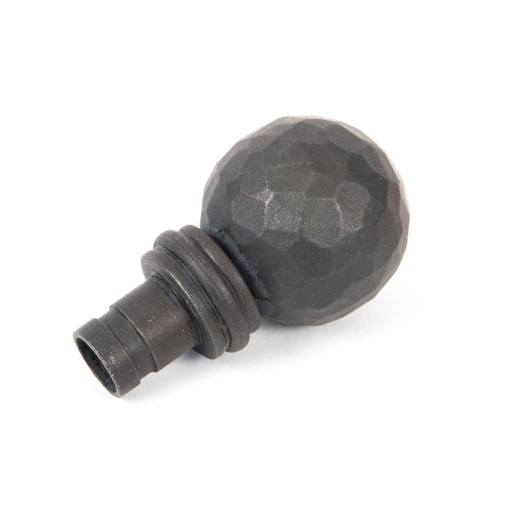 From The Anvil Accessories Beeswax / Finials From The Anvil - Beeswax Hammered Ball Curtain Finial (pair)