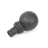 From The Anvil Accessories Beeswax / Finials From The Anvil - Beeswax Hammered Ball Curtain Finial (pair)