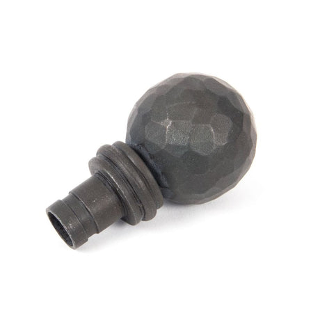 From The Anvil Accessories Beeswax / Finials From The Anvil - Beeswax Hammered Ball Curtain Finial (pair)