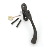 From The Anvil Window Furniture Beeswax / Left Hand / Yes From The Anvil - Beeswax Locking Peardrop Espag - LH