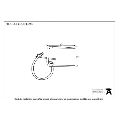 From The Anvil Accessories Beeswax / Staple Pin From The Anvil - Beeswax Locking Staple Pin