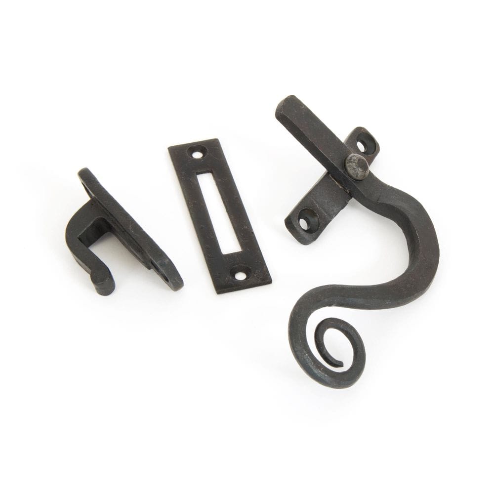 From The Anvil Window Furniture Beeswax / No / Mortice & Hook Place From The Anvil - Beeswax Monkeytail Fastener - RH