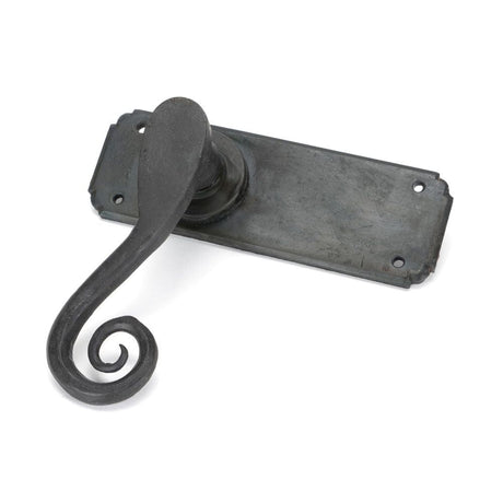 From The Anvil Door Furniture Beeswax / Latch Handles From The Anvil - Beeswax Monkeytail Lever Latch Set