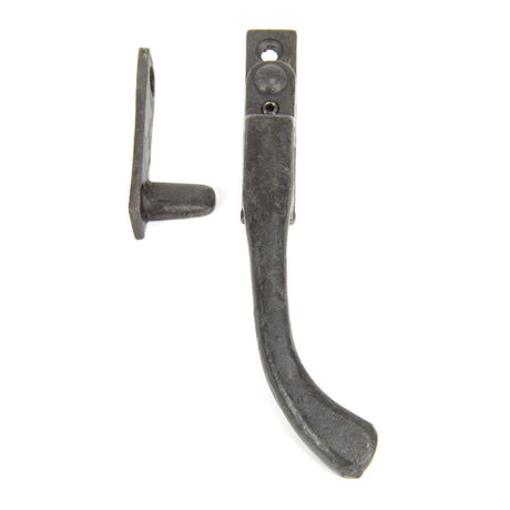 From The Anvil Window Furniture Beeswax / Yes / Night Vent From The Anvil - Beeswax Night-Vent Locking Peardrop Fastener - RH