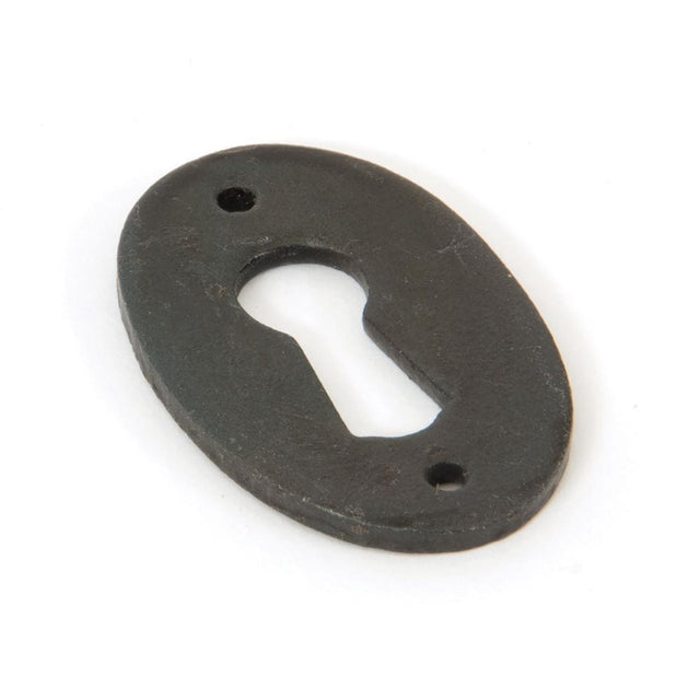 From The Anvil Door Furniture Beeswax / Mortice Key Profile Escutcheons From The Anvil - Beeswax Oval Escutcheon