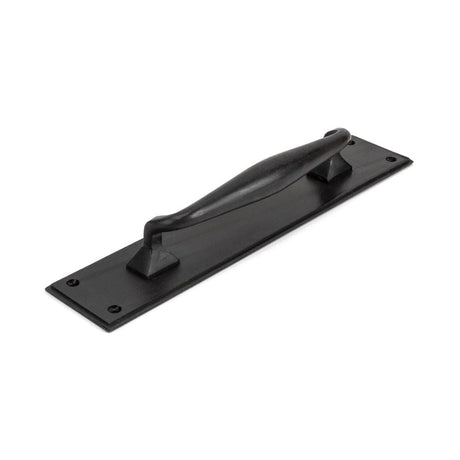 From The Anvil Door Furniture Beeswax / Pull Handle (Backplate) From The Anvil - Beeswax Pull Handle on Backplate