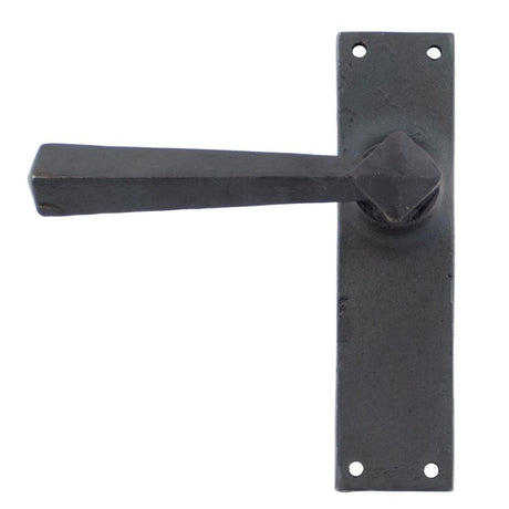 From The Anvil Door Furniture Beeswax / Latch Handles From The Anvil - Beeswax Straight Lever Latch Set