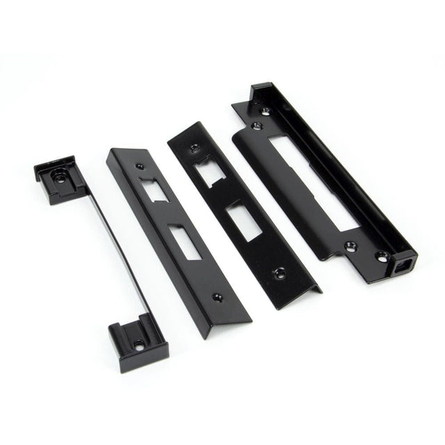 From The Anvil Locks & Latches Black / Sashlock Rebate Sets From The Anvil - Black 1/2" Euro Sash Lock Rebate Kit