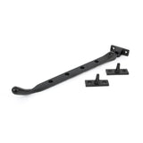 From The Anvil Window Furniture Black / 10"/250mm From The Anvil - Black 10" Cast Peardrop Stay