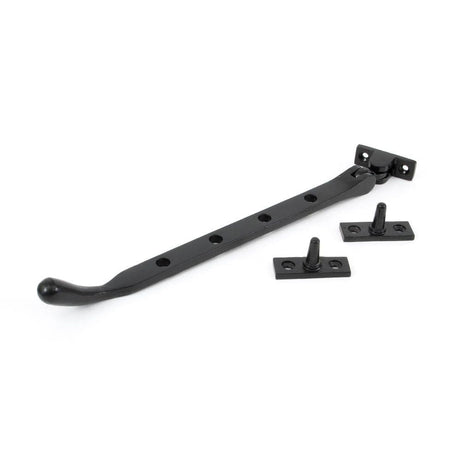 From The Anvil Window Furniture Black / 10"/250mm From The Anvil - Black 10" Cast Peardrop Stay