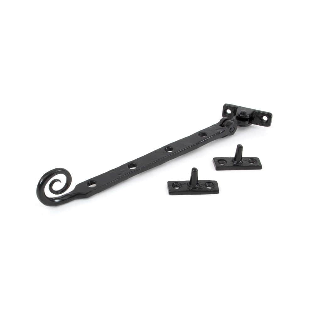 From The Anvil Window Furniture Black / 10"/250mm From The Anvil - Black 10" Handmade Monkeytail Stay