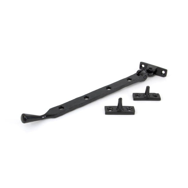From The Anvil Window Furniture Black / 10"/250mm From The Anvil - Black 10" Handmade Peardrop Stay