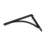 From The Anvil Accessories Black / Shelf Brackets / 10 x 7" From The Anvil - Black 10'' x 7'' Curved Shelf Bracket